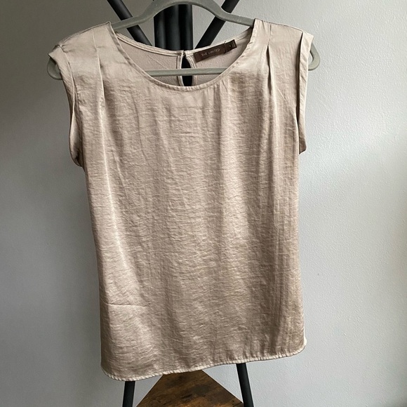The Limited Tops - *2/$15* Casual Tan Tee